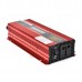 2000W/3000W DC 12V/24V To AC 110V/220V LED Power Inverter Converter USB Charger With Power Cord