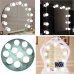 10 Pcs Hollywood Style LED Vanity Makeup Illuminated Dressing Table Mirror Light