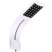 10W 24 LED Aquarium Lamp Fish Tank Clip White Blue Light