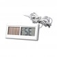 Potable Waterproof LCD Solar Digital Thermometer Sensor with 0.75M Cable Household Thermometers