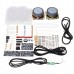 5V USB Mini Amplifier DIY Speaker Kit 70x75x103mm 3W Per Channel Transparent Acrylic Case